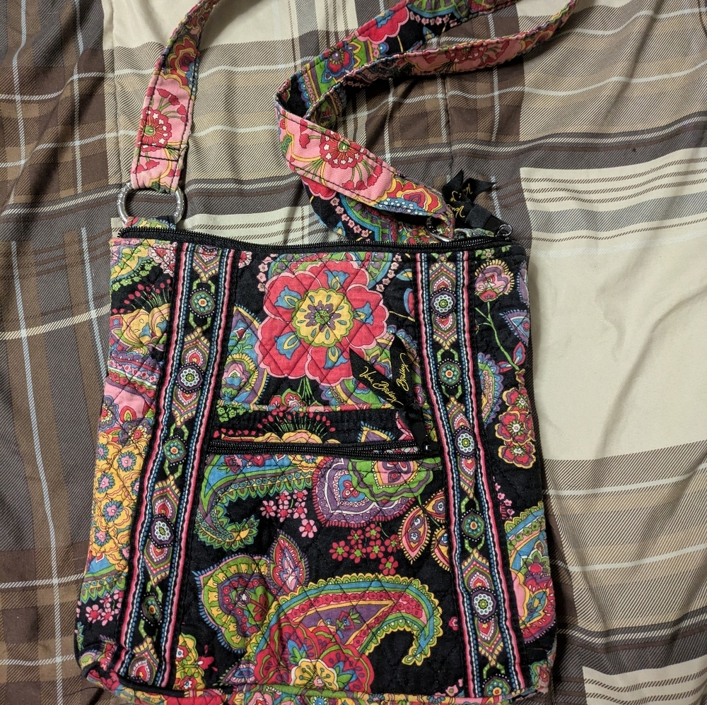Vera Bradley Multicolor Paisley Crossbody Bag